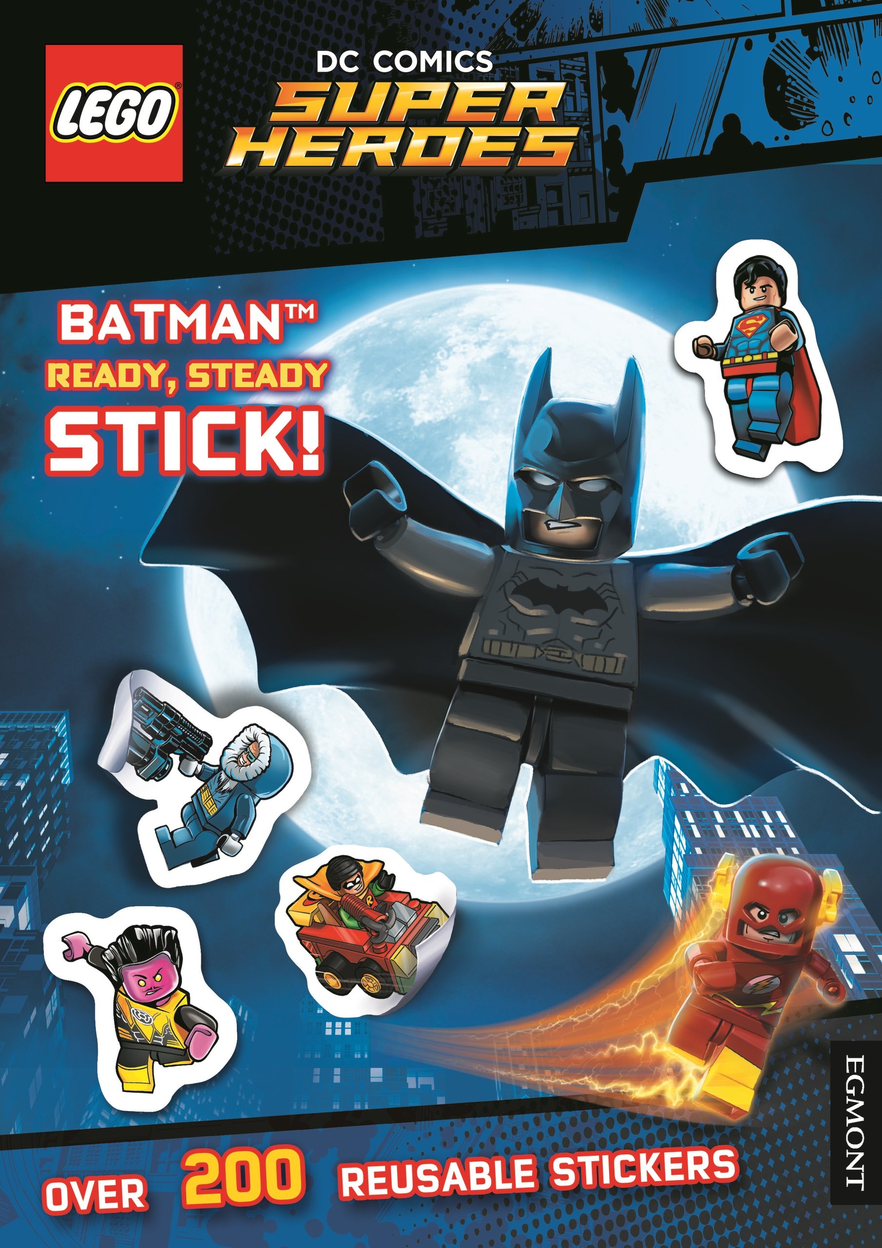 book Lego Dc Super Heroes: Batman Ready, Steady, Stick! Sticker Book -  Ajeeb Stores