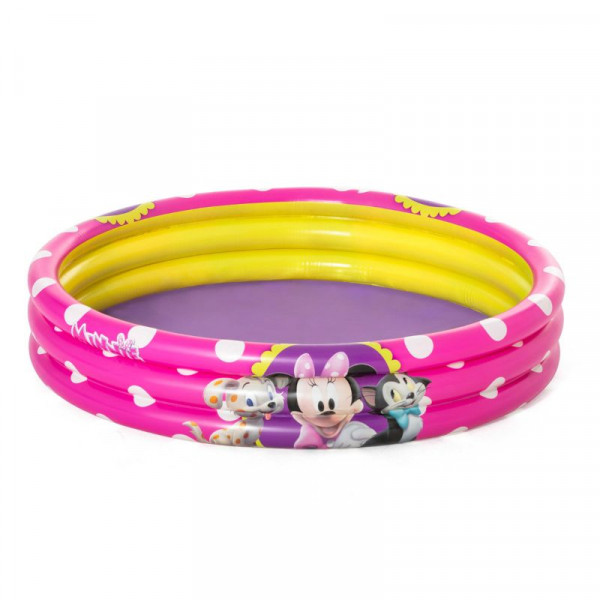 Bestway Disney Minnie 3-Ring Inflatable Play Pool
