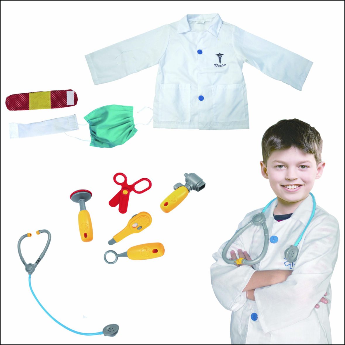 CHILDRED COSTUME DOCTOR