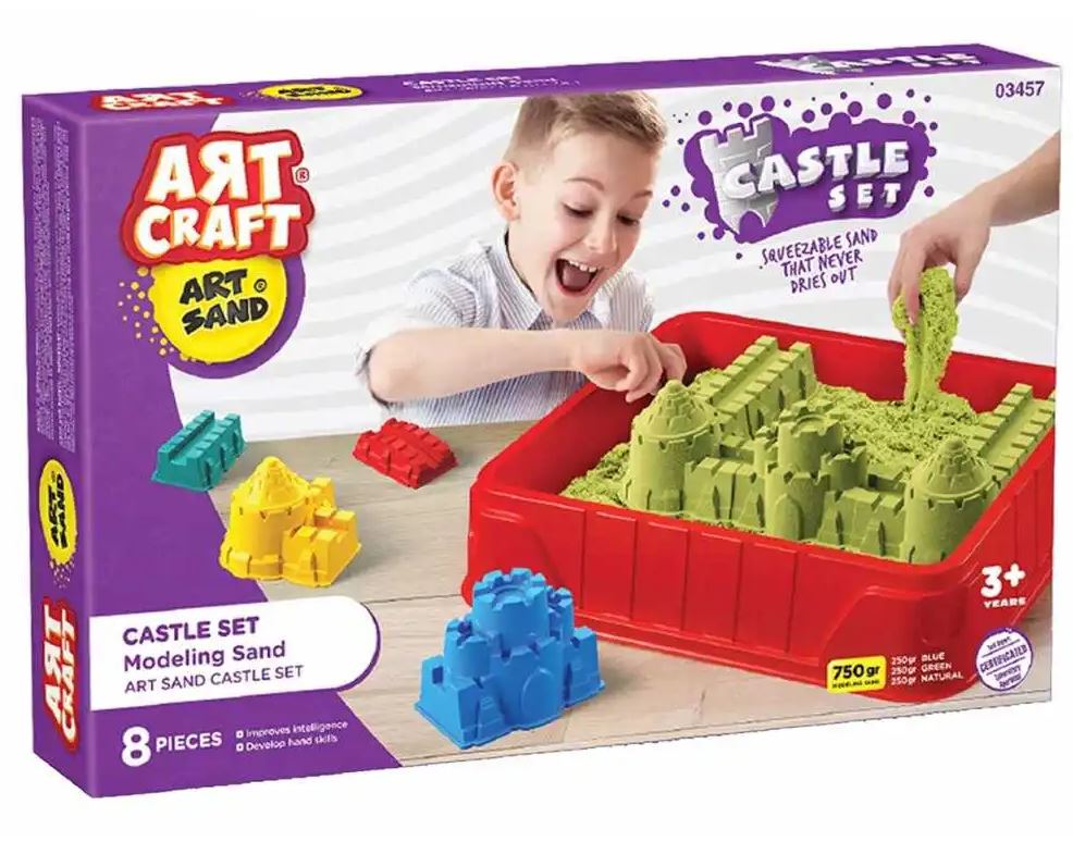 Art Craft Castle Set Modelling Sand 750 gr
