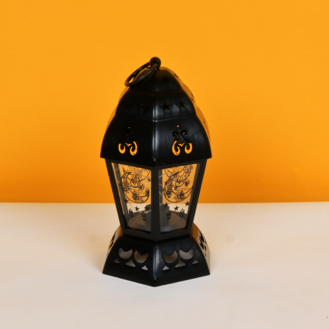 Ramadan lantern with LED lighting