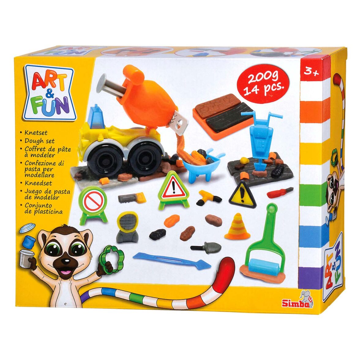 Art & Fun Construction Vehicle Set